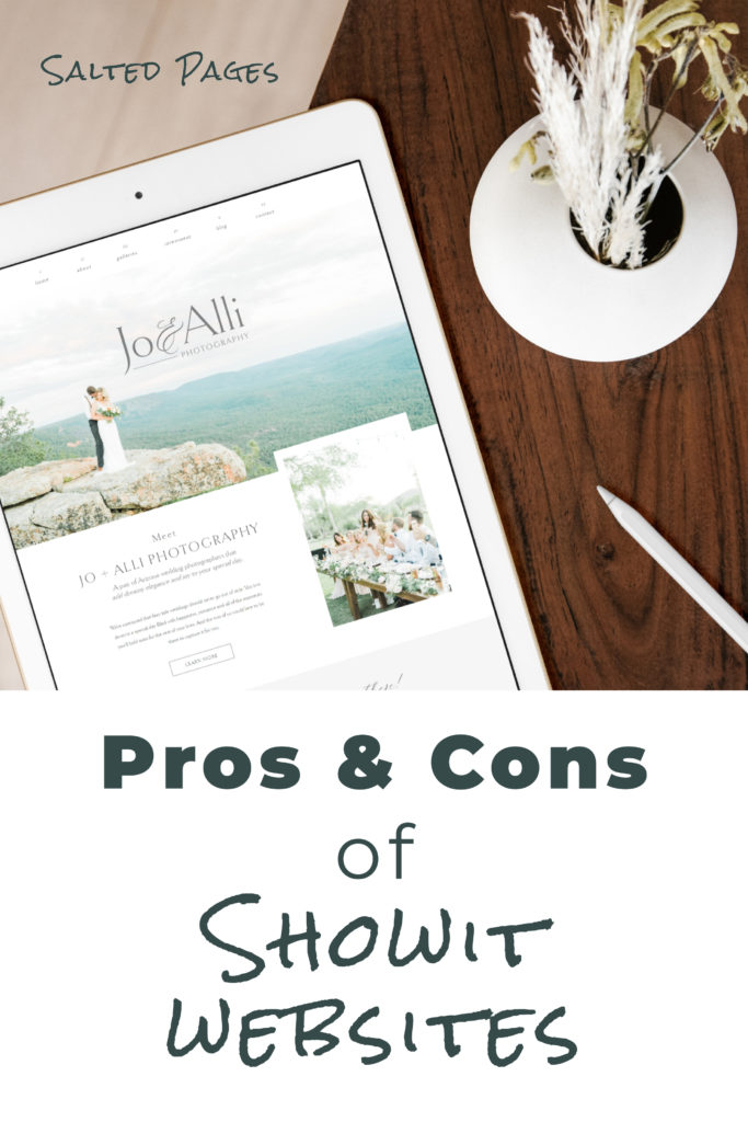 Pros and cons of Showit
